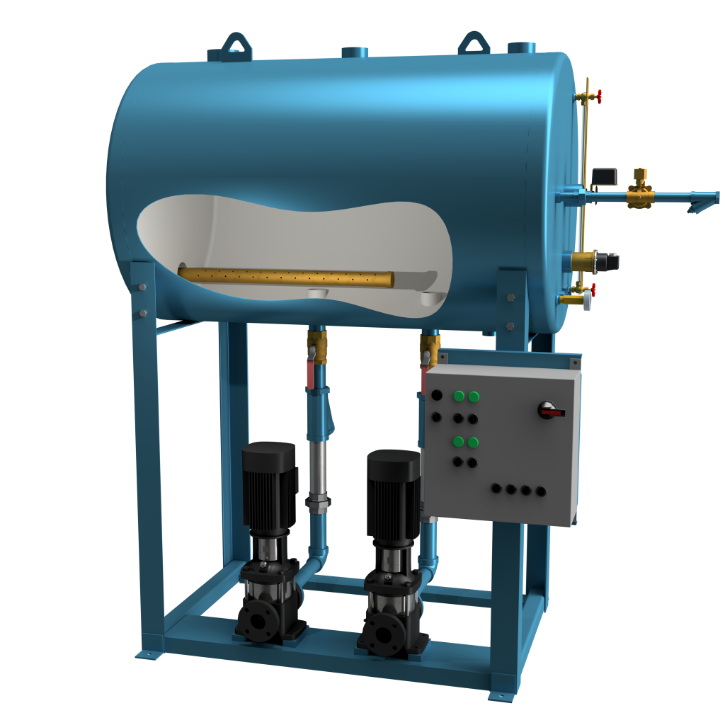 Horizontal Boiler Feed System