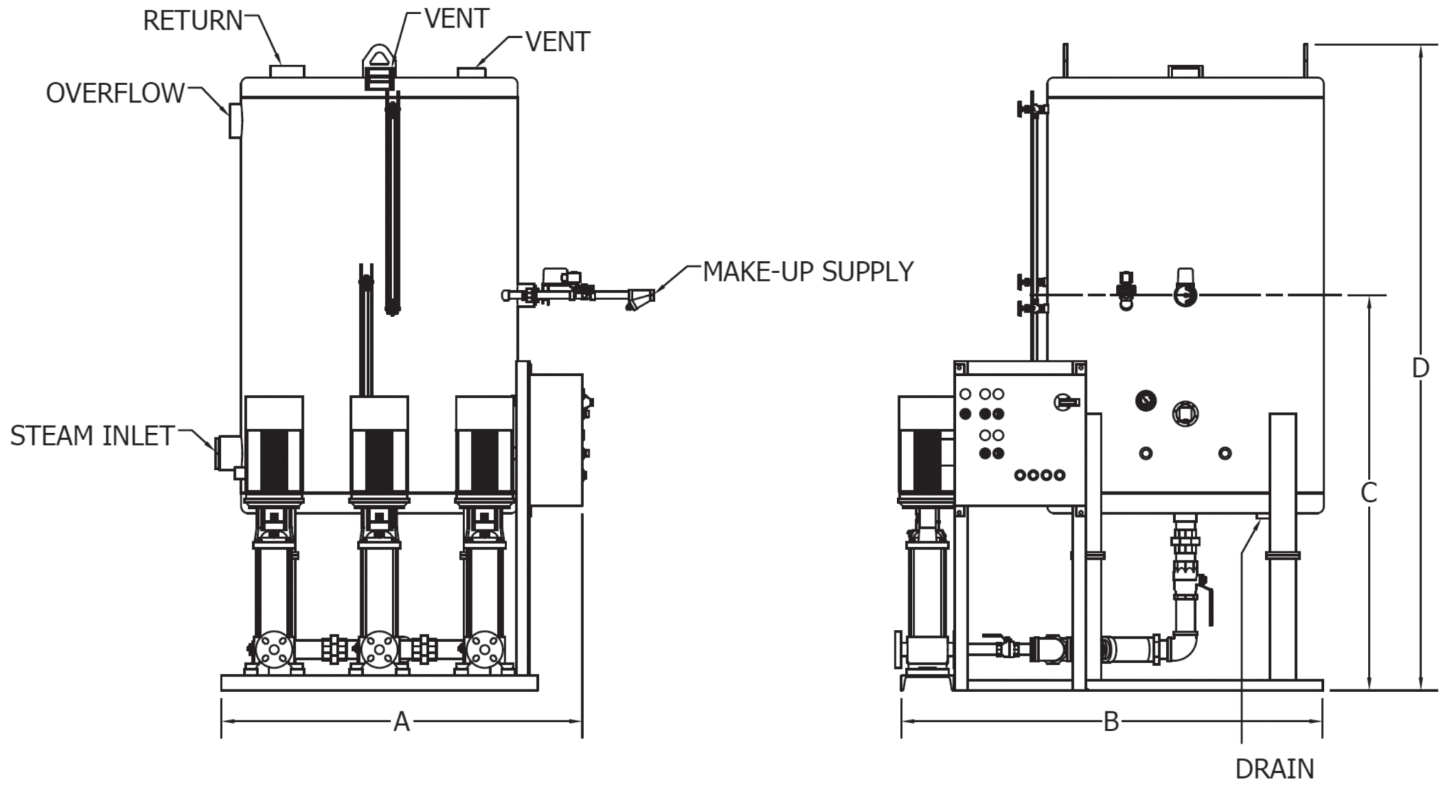 Vertical Boiler Feed Systems Lockwood Products